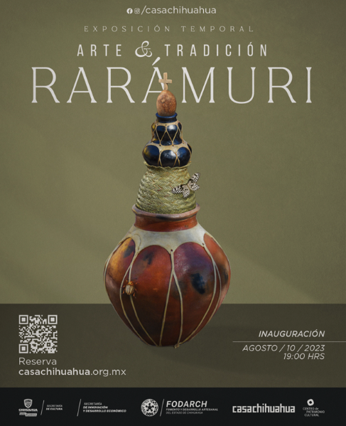 Inauguración de exposición "Raramuri"