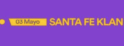 Santa Fe Klan en Feria Santa Rita 2024