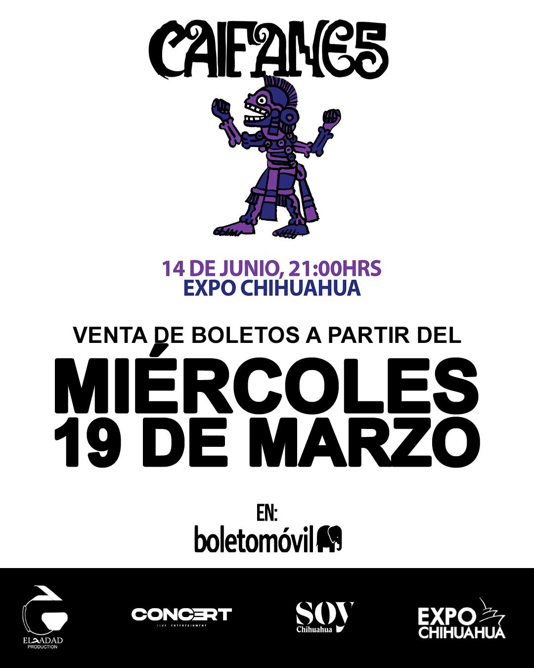 Caifanes en Chihuahua
