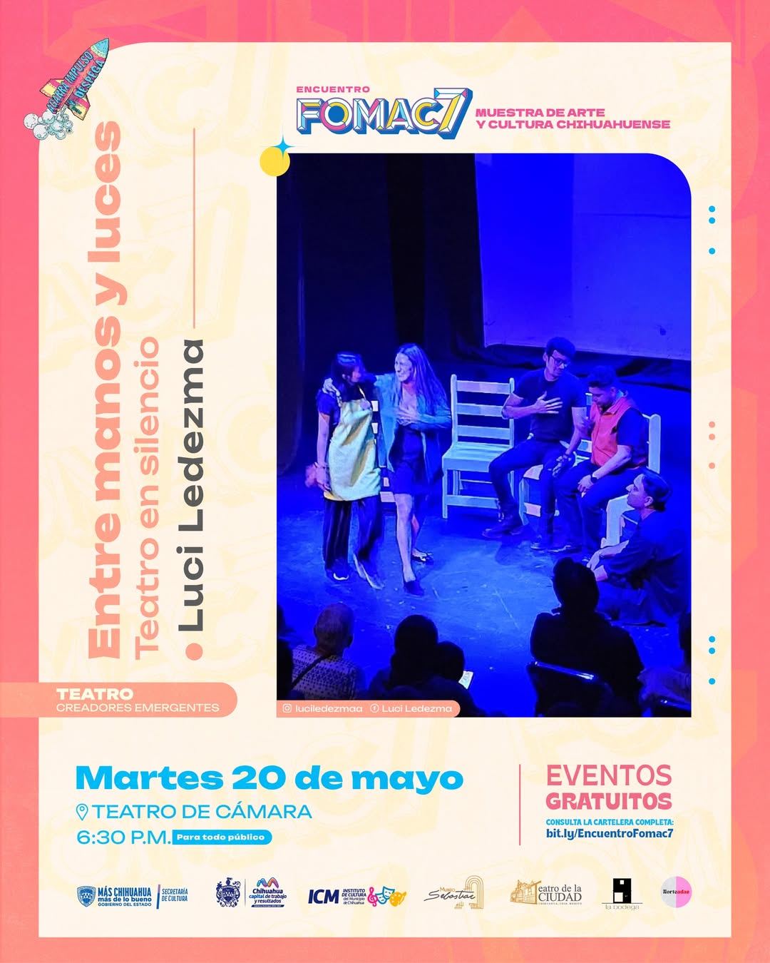 Obra: Entre manos y luces
