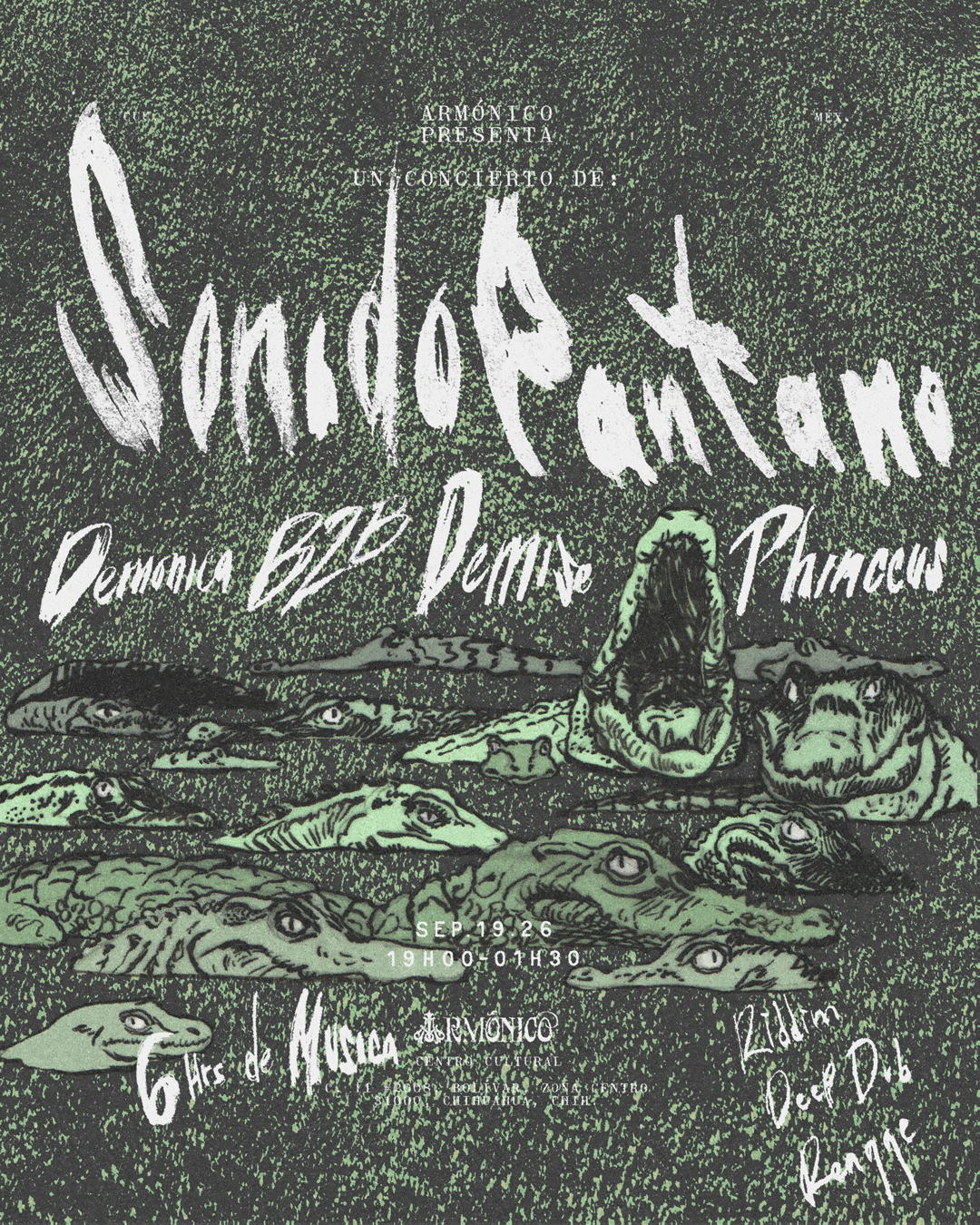 Sonido Pantano en Armonico