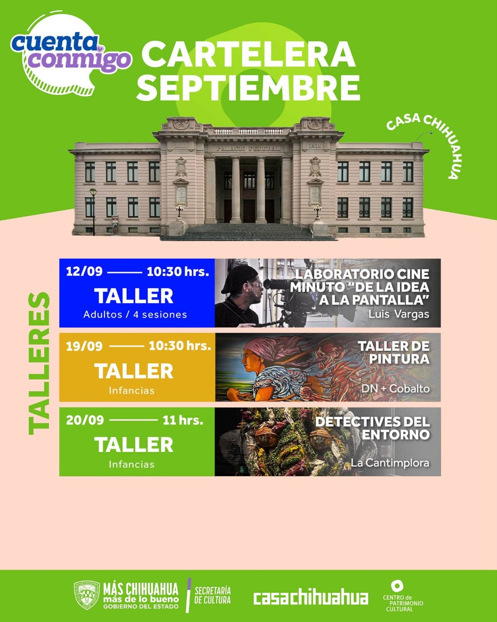 Taller de Pintura (Infancias) en Casa Chihuahua