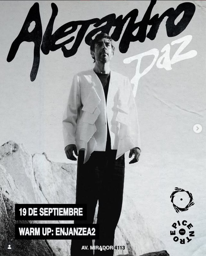 Alejandro Paz en epicentro