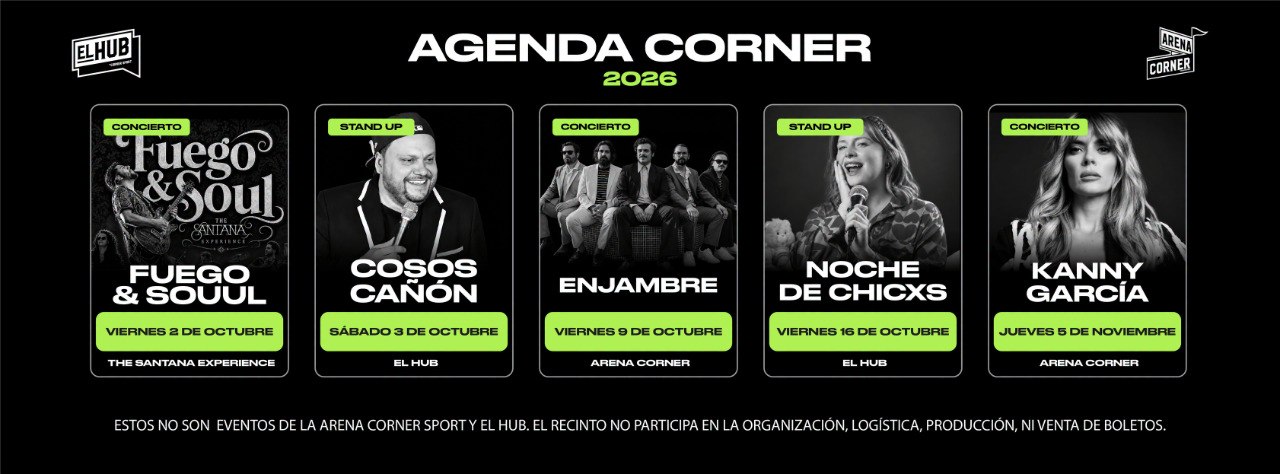 Kanny García en Arena Corner Sport