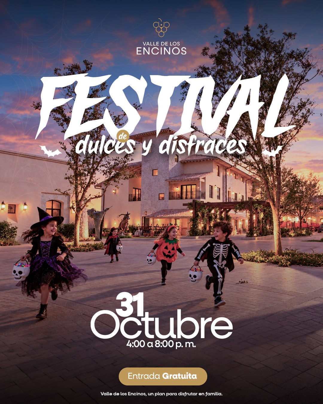 Festival de dulces y disfraces en Valle de los Encinos en Valle de los Encinos