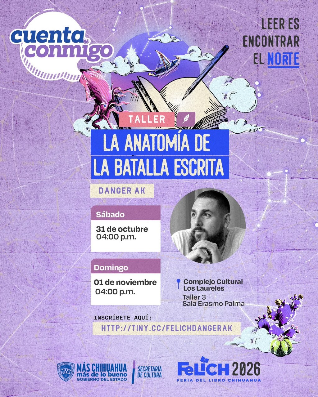 La Anatomía de la Batalla Escrita en Casa Cultural Los Laureles