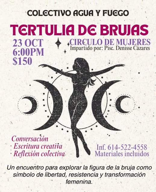 Tertulia de Brujas · Círculo de Mujeres en Colectivo Agua y Fuego